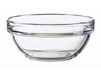 Glas stableskål 26 cm