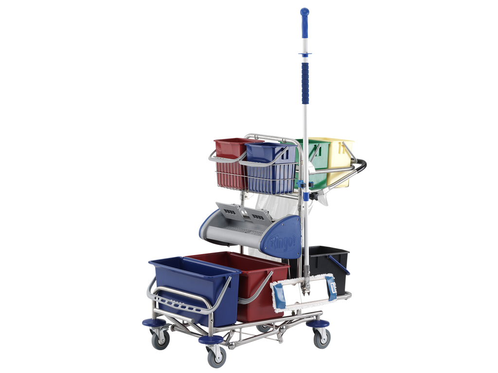 Rengøringsvogn N-404-K med bredpresse