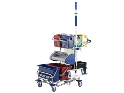 Rengøringsvogn N-404-K med bredpresse