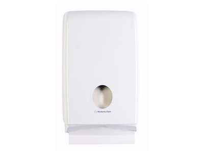 Dispenser Slimfold til håndklædeark HVID