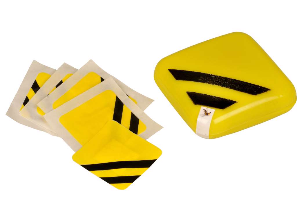 Insektstik plaster 38 x 38 mm á 5 stk.