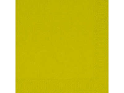 Serviet 33x33 2-lag á 125stk.LIME