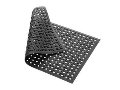 Aflastningsmåtte Superflow Nitril 60x90cm Sort