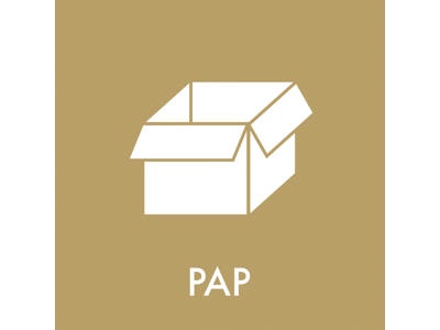 Piktogram selvklæbende 6x6cm