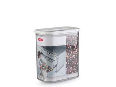 Firkantet opbevaringsbox PLAST 1,5 liter