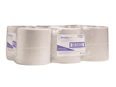 Håndklæderulle, midi HVID 6 ruller