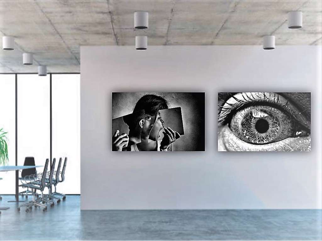 Lydisolerende Flex Frame Væg 60 x 100cm