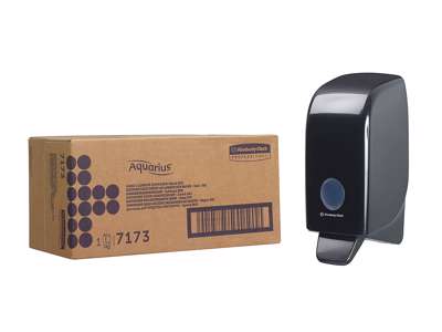 Dispenser Aquarius SORT til sæbe 1 liter
