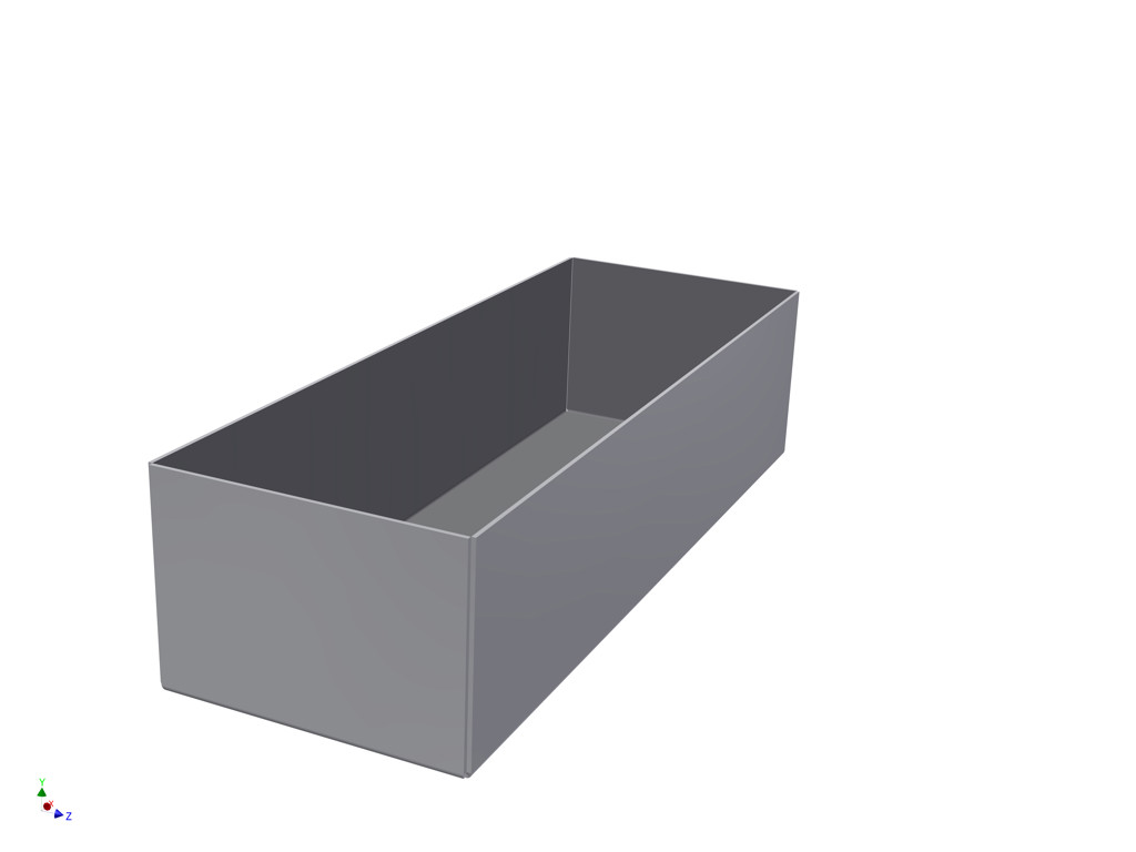 Rugbrødsform i aluminium med silikone 3 liter