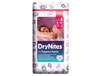 Bukseble Huggies Girl 27-57 kg á 52 stk.