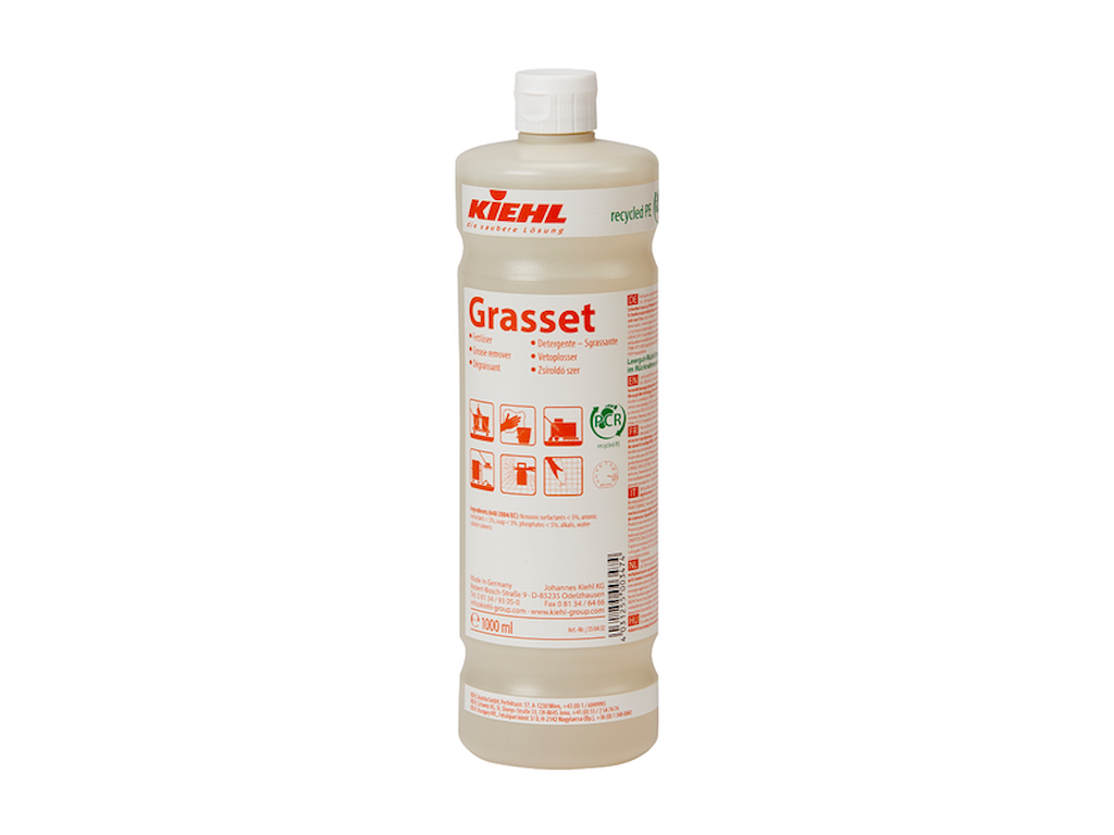 KIEHL Grasset fedtfjerner 6 x 1 liter