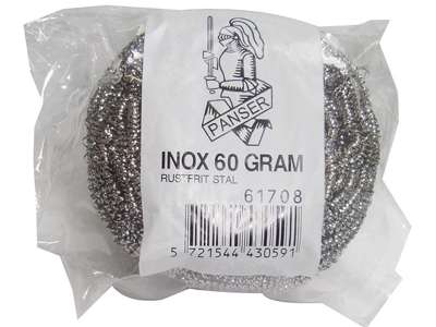 Rensesvamp i rustfri stål