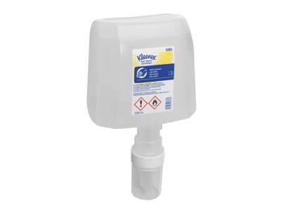 Kimberly-Clark Kleenex hånddesinfektionsgel, 4 x 1,2 liter kassetter, 80 % ethanol, uparfumeret, hurtigvirkende og hudvenlig