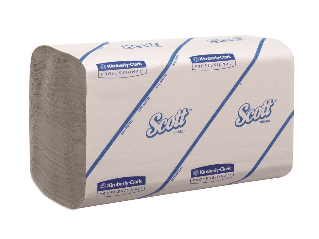 Papirhåndklæder, 1-lags, 15 x 274 ark, 21 x 20 cm, zigzag-Airflex