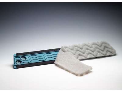 Fremfører til musselinklud