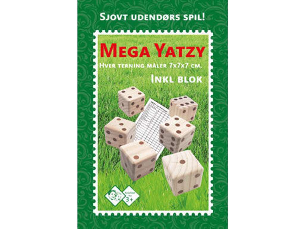 Mega Yatzy havespil i træ