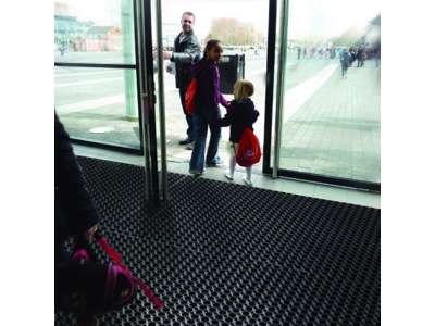 Gummimåtte uden kant