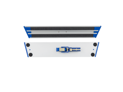 Moppefremfører i aluminium med velcro 40 cm