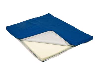 Puslemadras med betræk - åndbar 69 x 88 x 3 cm