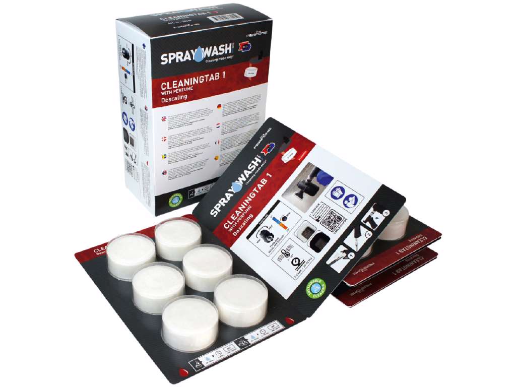 Spraywash Cleantab 1 med parfume 18 stk.
