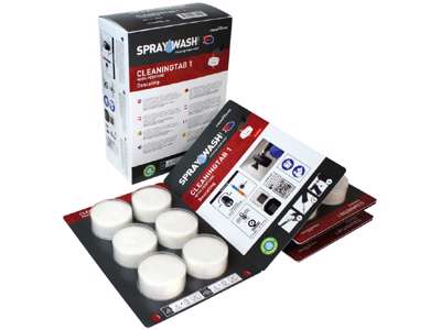 Spraywash Cleantab 1 med parfume 18 stk.