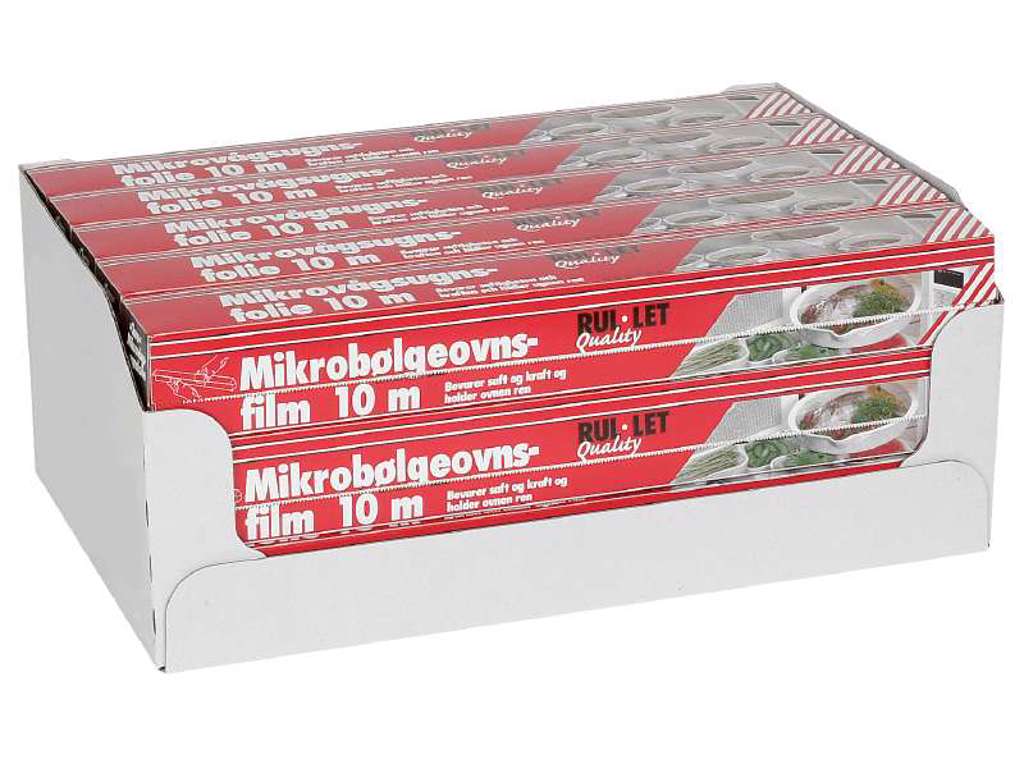 Film til mikrobølgeovn 0,3 x 10 m á 15 ruller