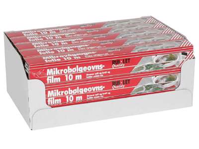 Film til mikrobølgeovn 0,3 x 10 m á 15 ruller