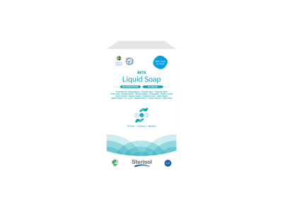 Sterisol flydende sæbe uparfumeret12x700ml