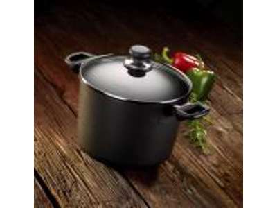 Non-stick gryde  med låg 6 liter