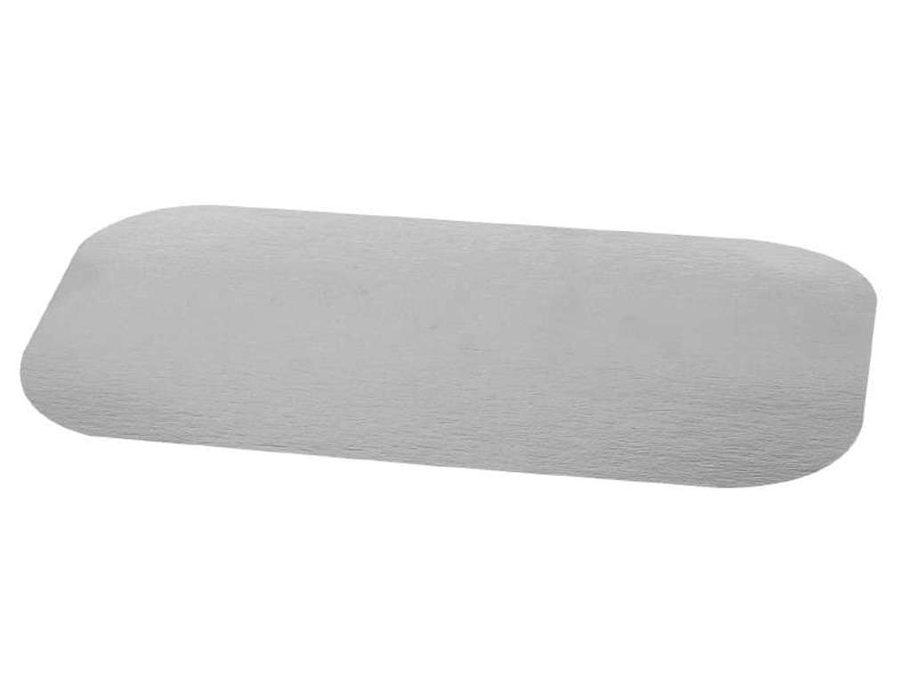 Alubelagt kartonlåg 25 x 13 cm á 100 stk.