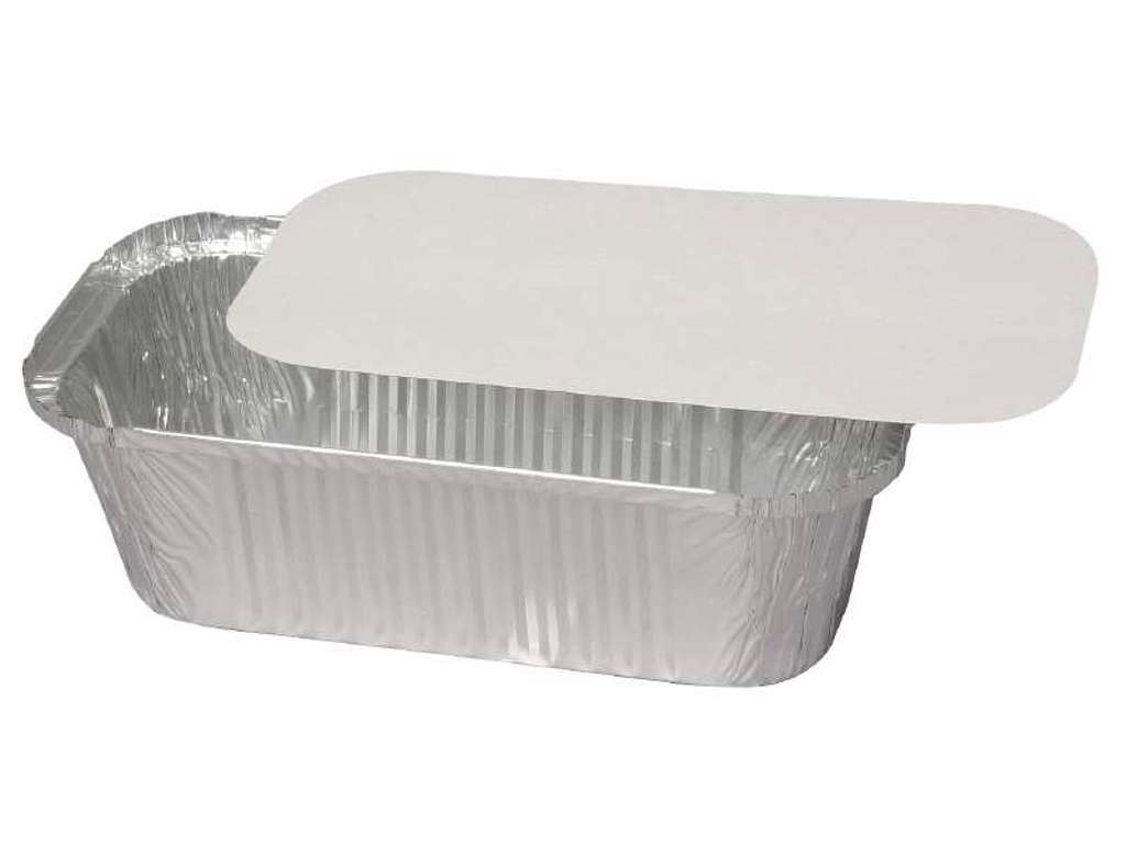 Alu-bakke 25 x 13 x 7 cm 1,5 liter á 100 stk.
