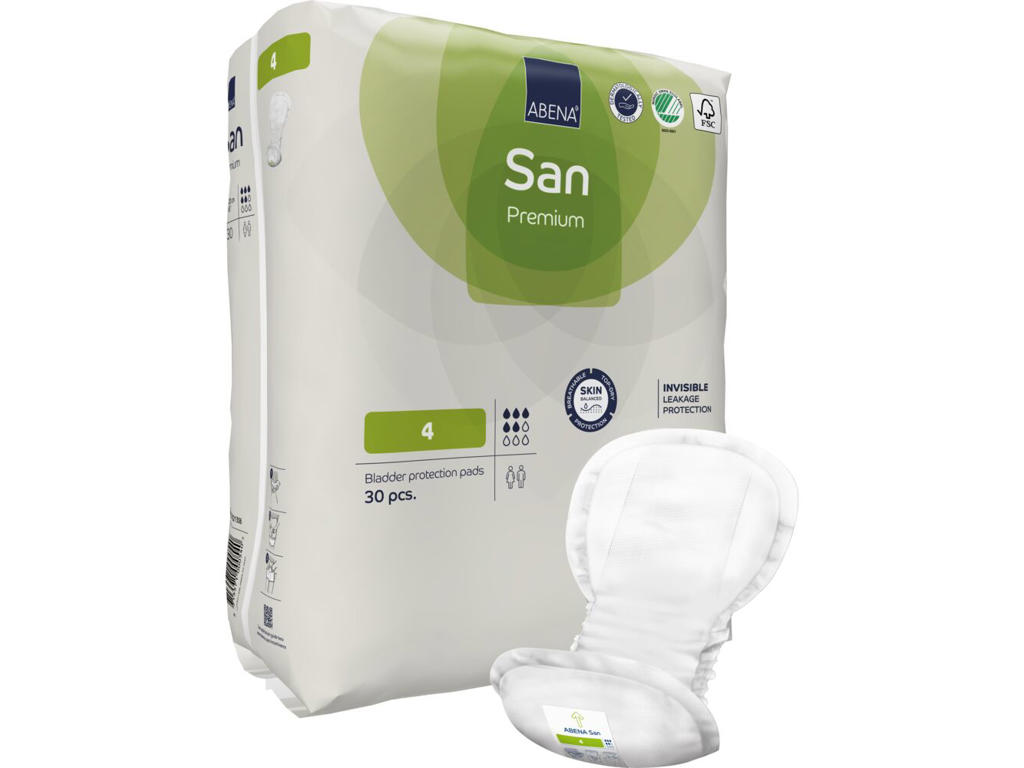 Åben ble, SanPremium 4, 9 poser a 30stk