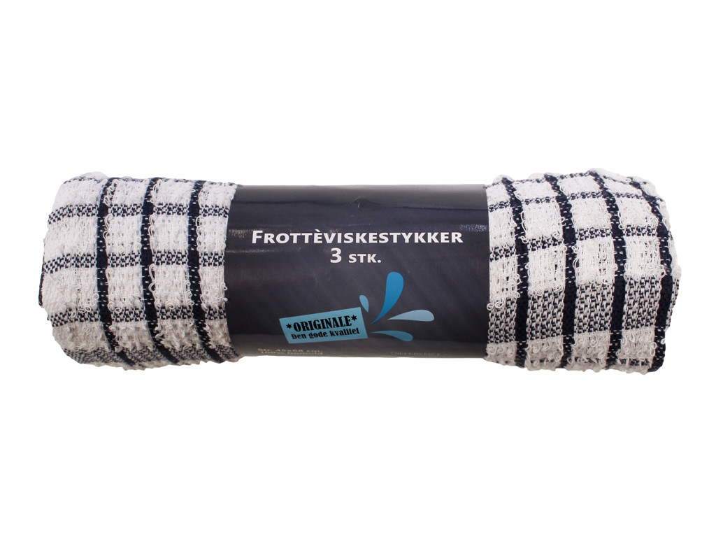 Viskestykke frotté assorteret farver 45 x 68 cm à 12 stk.