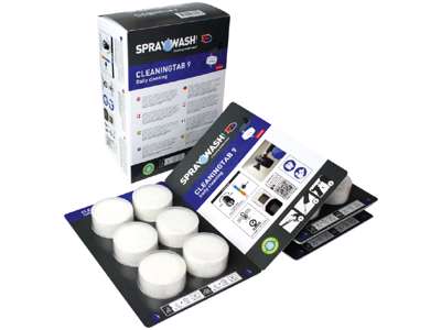 Spraywash Cleantab 9 uden parfume 18 stk.