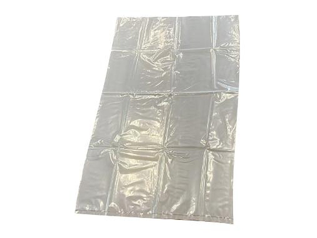 Sæk 60 liter 60x100 cm 60my kraftig Klar 200 stk.