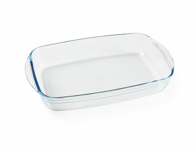 Gratinfad,glas firk. 24x39 cm