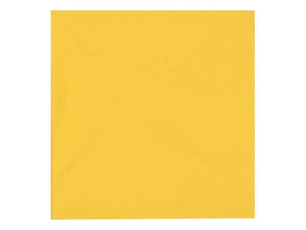 Serviet 33x33 2-lag á 250stk. GUL