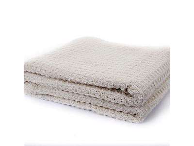 Termotæppe NATURFARVET 100 x 120 cm