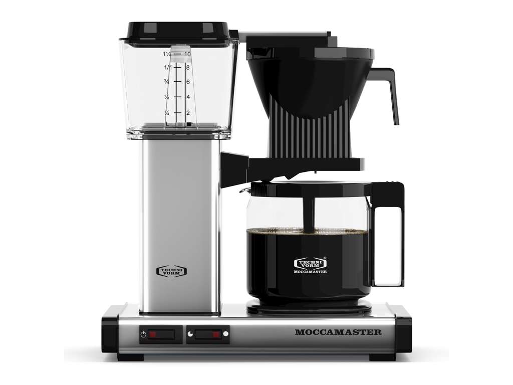 Moccamaster kaffemaskine KBG962 AO polished silver