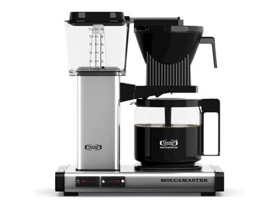 Moccamaster kaffemaskine KBG962 AO polished silver