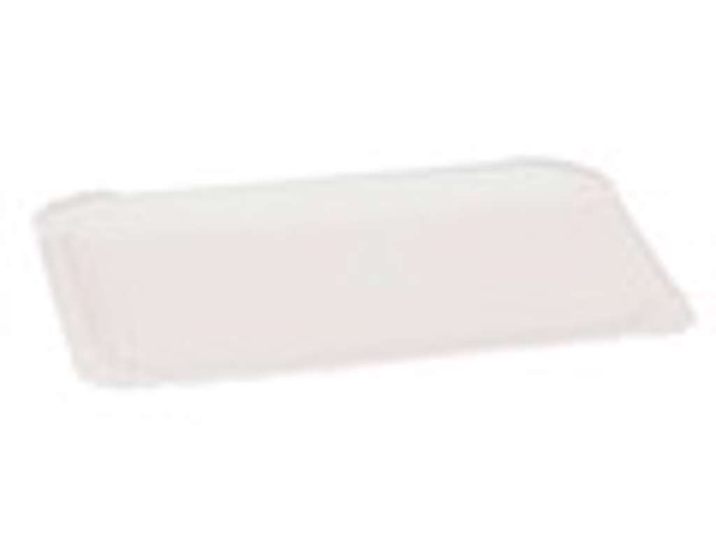 Pølsebakke HVID 13 x 20 cm á 500 stk.