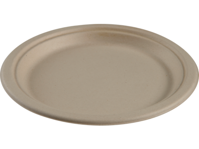 Fibertallerken Ø23 cm. 500 stk