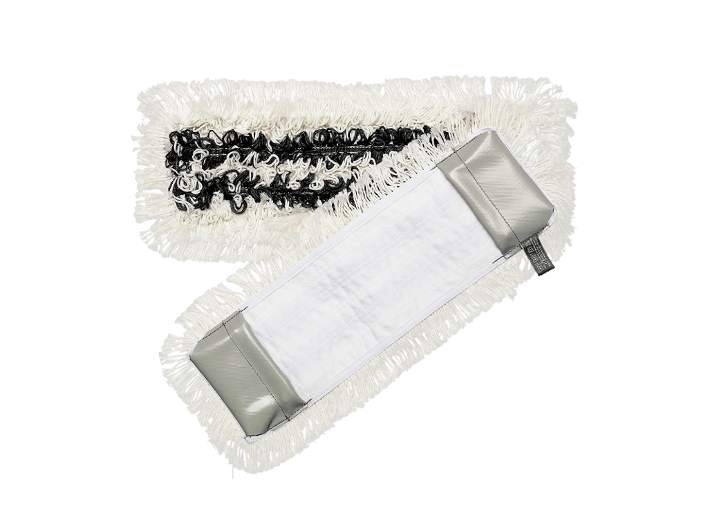 Mopgarn med lomme til drypmopper.