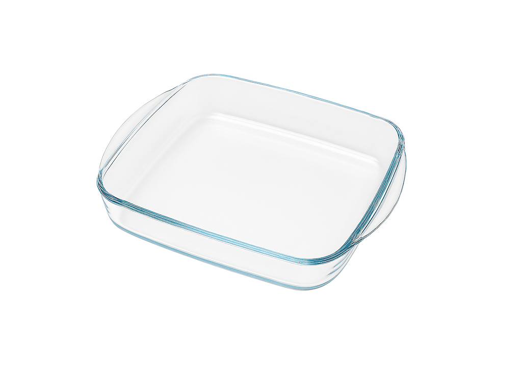 Gratinfad firk 22x25 cm Klar