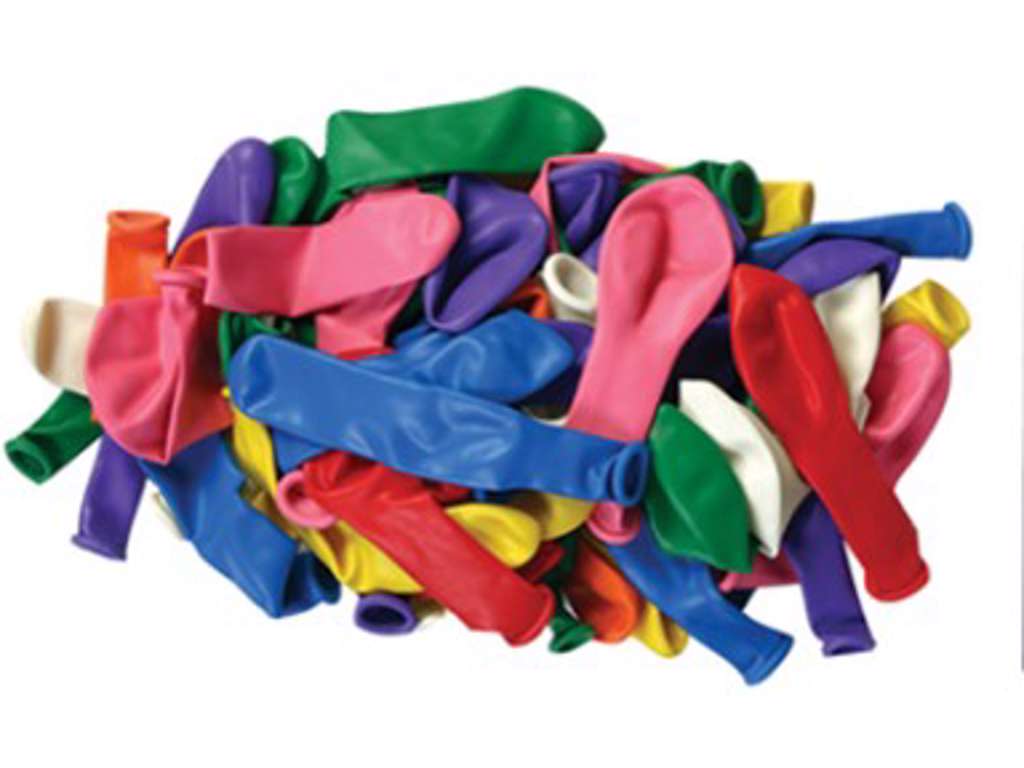Balloner assorterede farver 25 stk.