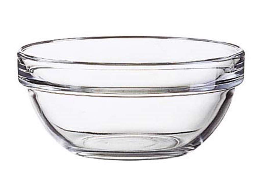 Glas stableskål 12 cm