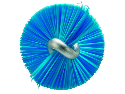Flaskerenser / rørbørste Ø1,5cm L31cm Blå
