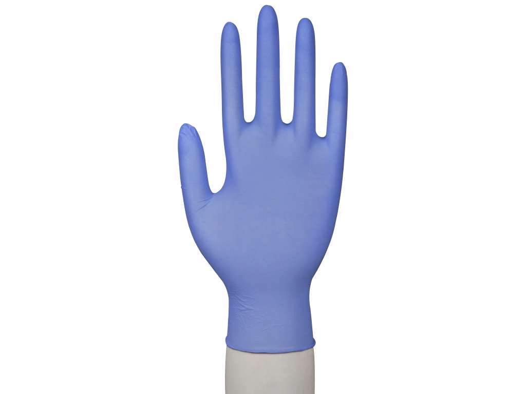 Nitrilhandske pudderfri 100 stk Blå LARGE