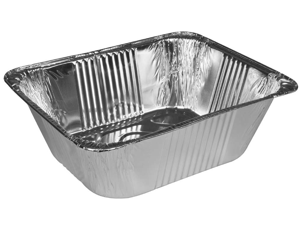 Gastro alu-bakke 1/2 gastro 5,2 liter á 100 stk.