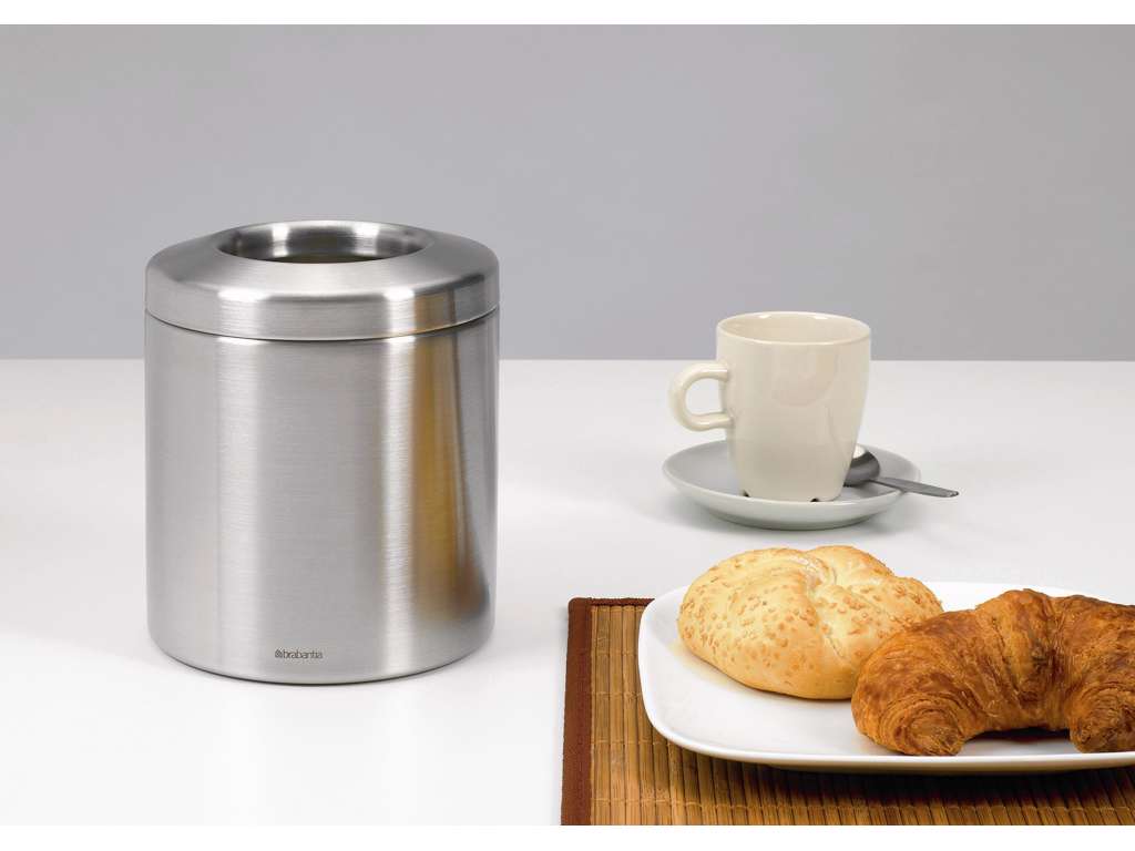 Bordaffaldsbeholder rustfri stål